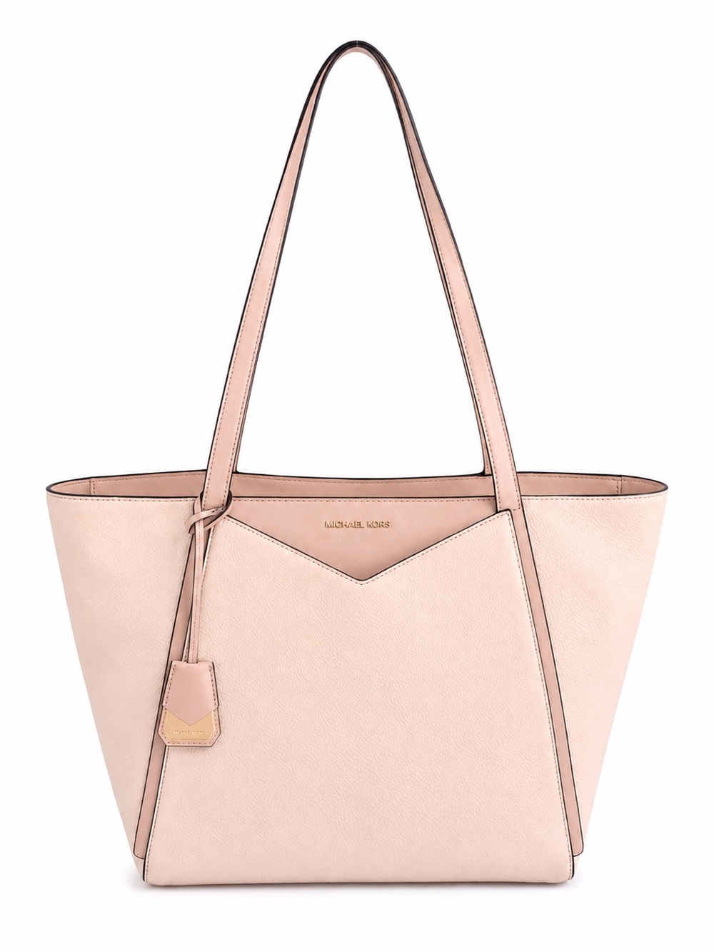 Michael Kors Pink Leather Tote Shoulder bag structured everyday bag - Picture 2 of 13